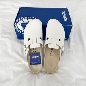 birkenstocks boston clogs